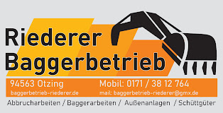 Riederer Baggerbetrieb Logo